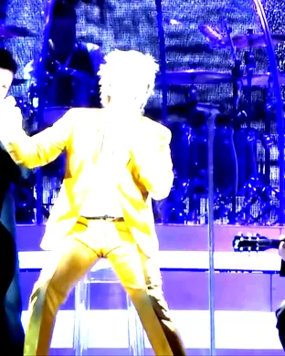 Live concert by Rod Stewart